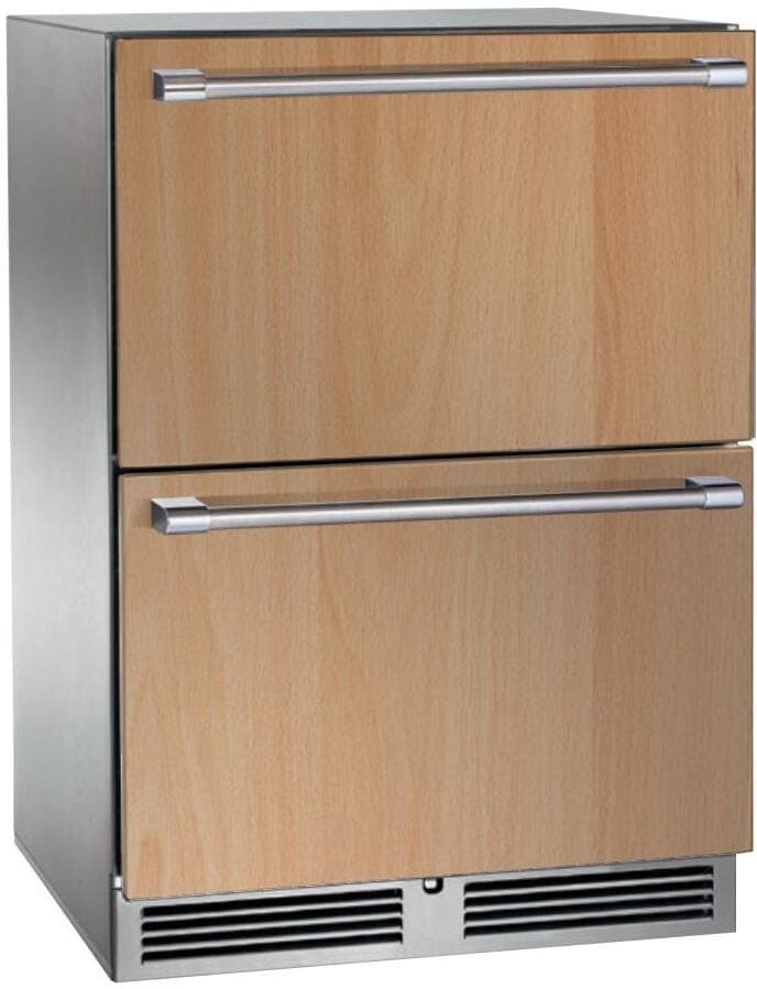 Perlick 24-Inch Signature Series Stainless Steel Panel Ready Outdoor Freezer Drawers — image 1