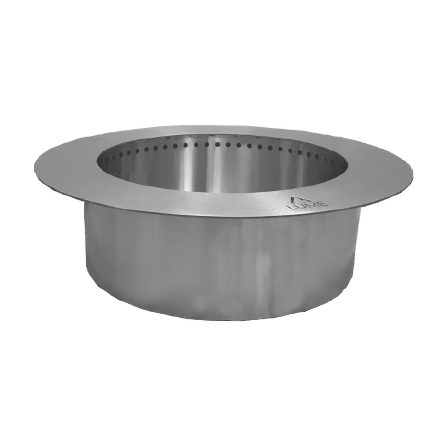 Firegear LUME 24-inch Round Stainless Steel Smokeless Double Wall Fire Pit Insert — image 1