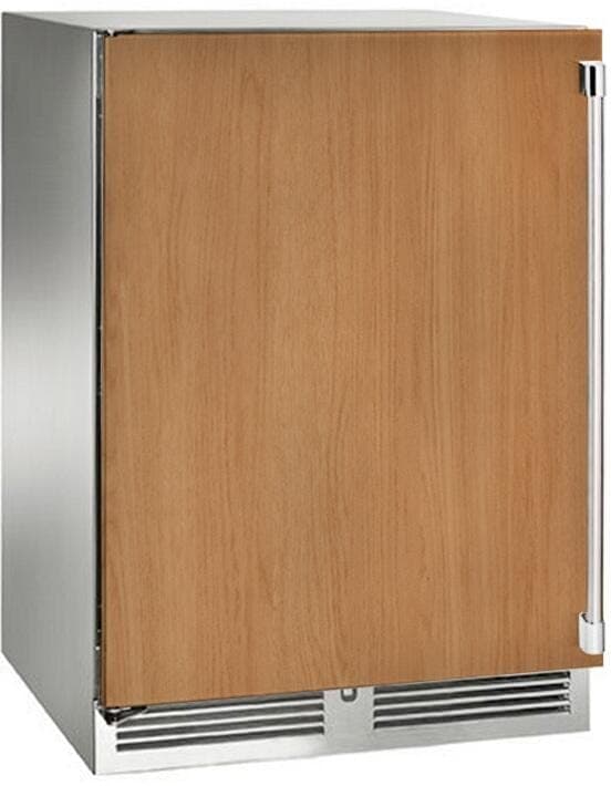 Perlick 24-Inch Signature Series Marine Grade Stainless Steel Panel Ready Outdoor Beverage Center - Left Hinged — image 1