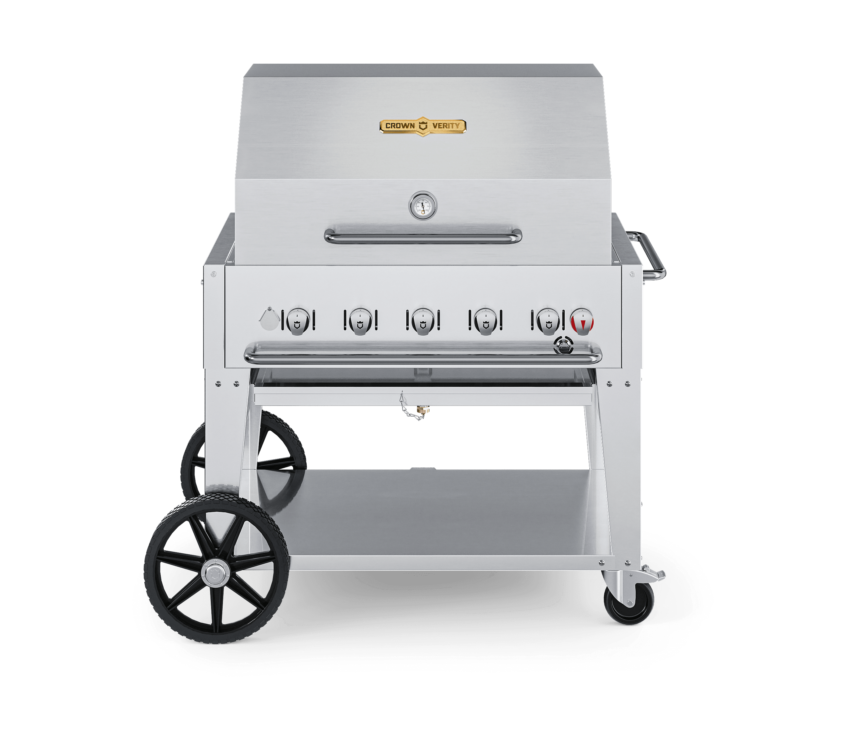 Crown Verity Stainless Steel Bun Warming Rack for 24-Inch Mobile Grill Dome — image 1