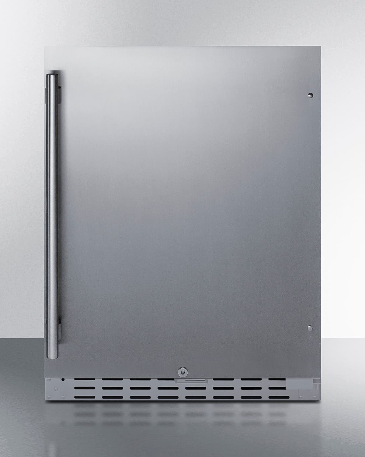Summit 24-Inch 4.2 Cu. Ft. ADA Compliant Stainless Steel Outdoor Rated Compact Refrigerator — image 1