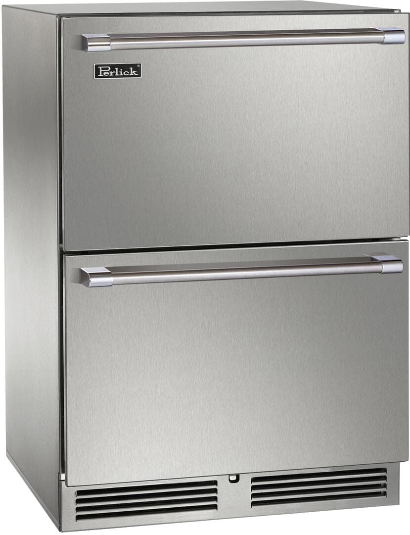 Perlick 24-Inch Signature Series Stainless Steel Outdoor Freezer Drawers — image 1