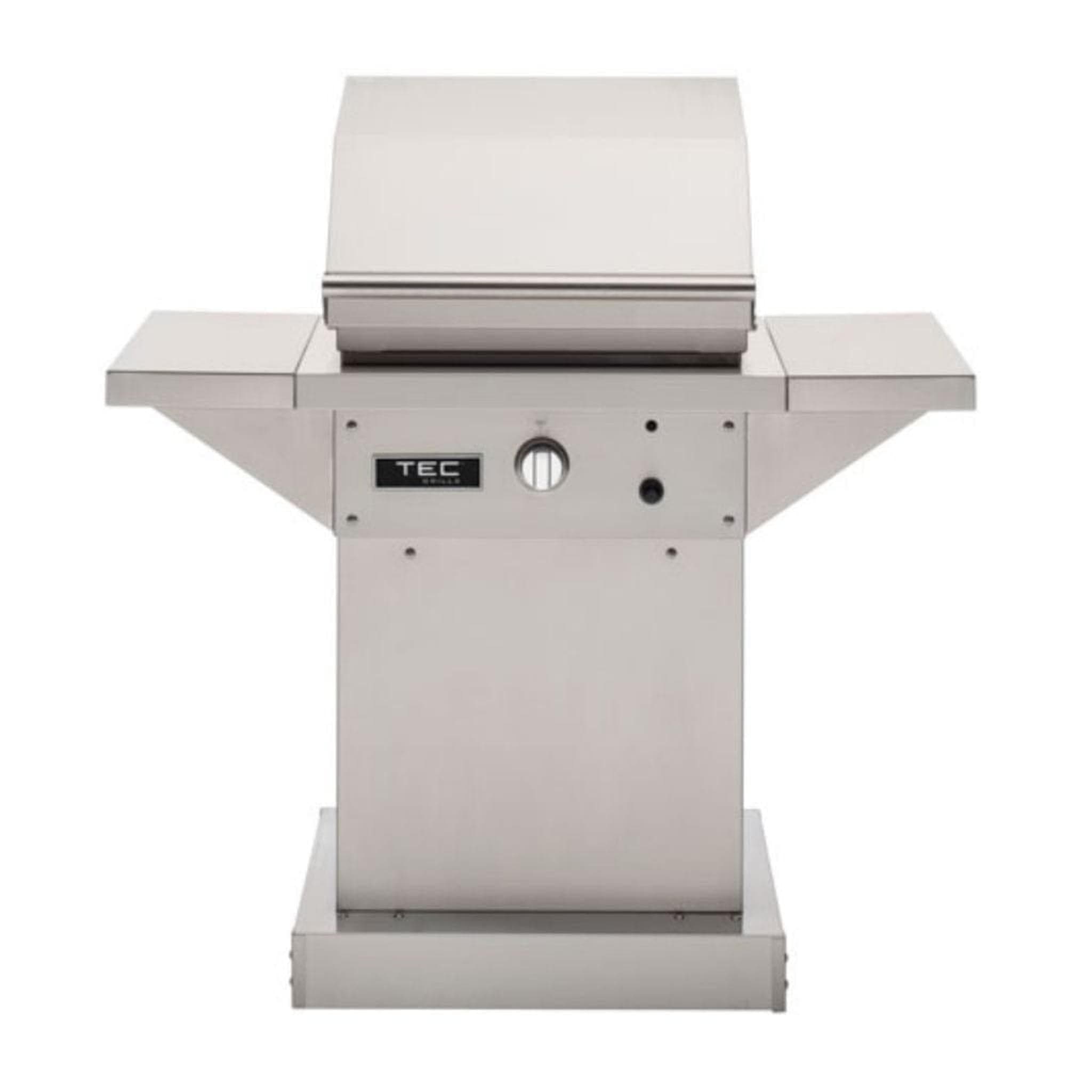 TEC Grills Patio FR 26-Inch Infrared Propane Gas Grill On Stainless Pedestal — image 1