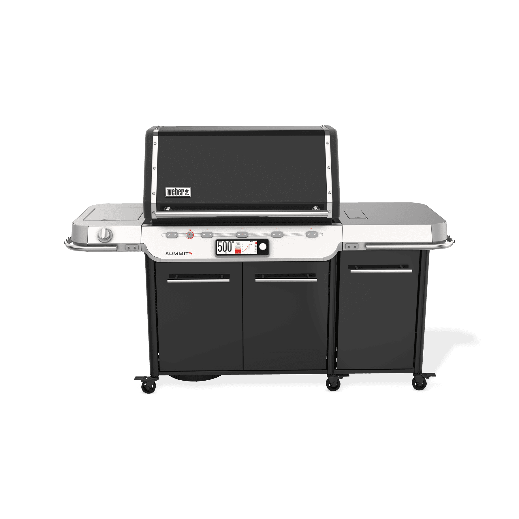 Weber Grills Summit Smart Fs38x E Wi Fi Connected Freestanding Gas Grill Rotisserie Sear Burner and Side Burner — image 1