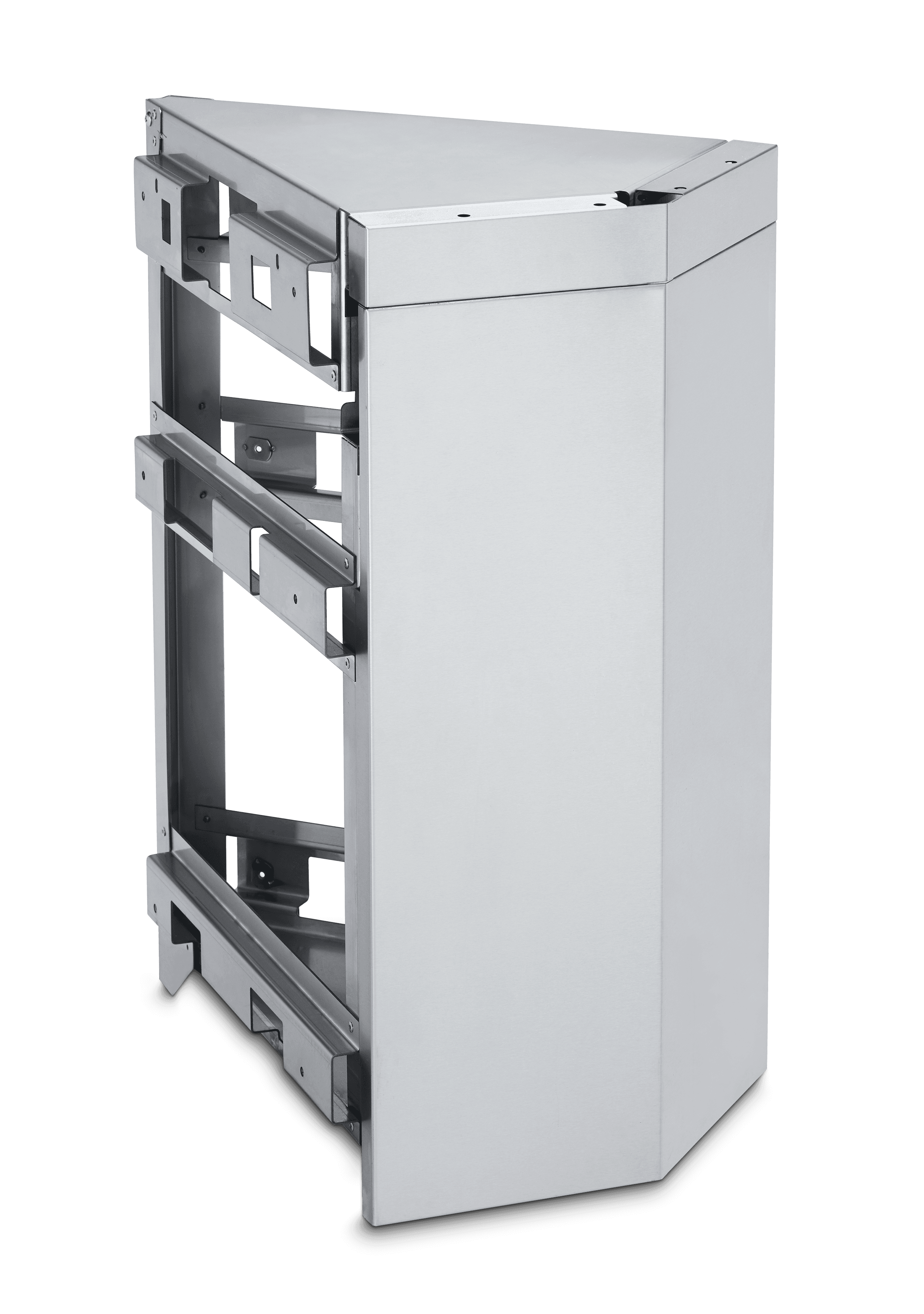 Crown Verity Infinite Series 21-Inch Stainless Steel 45 Degree Corner Cabinet — image 1