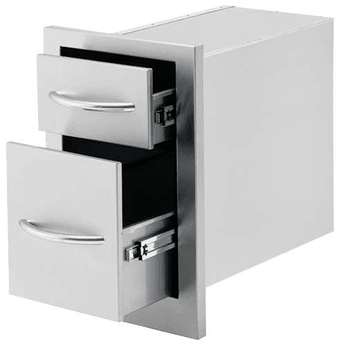 Cal Flame 13-Inch Double Access Drawer — image 1