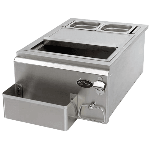 Cal Flame 18-Inch Stainless Steel Drop-In Cocktail Center — image 1
