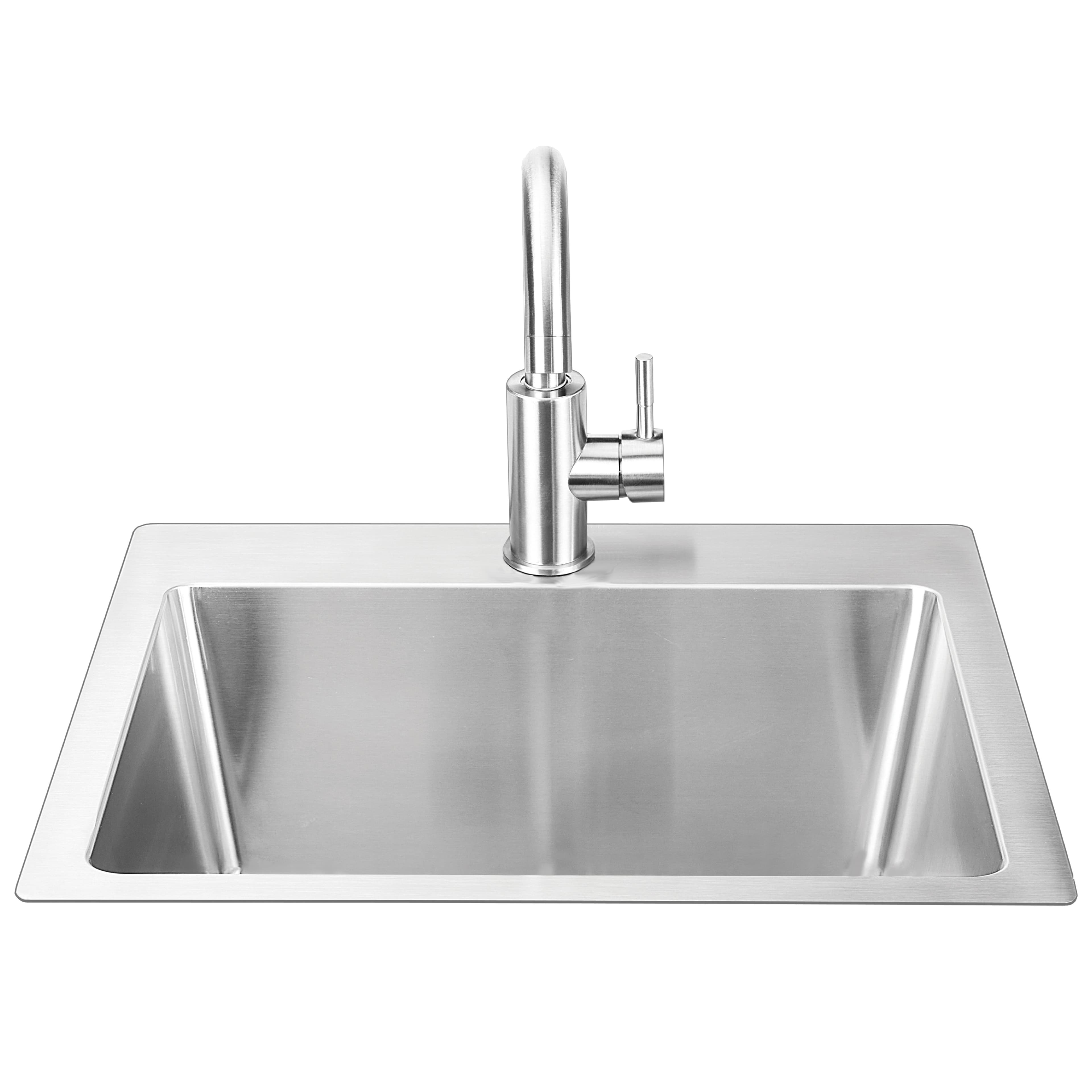 Bull BBQ 24-Inch Premium Stainless-Steel Dual Mount Sink — image 1