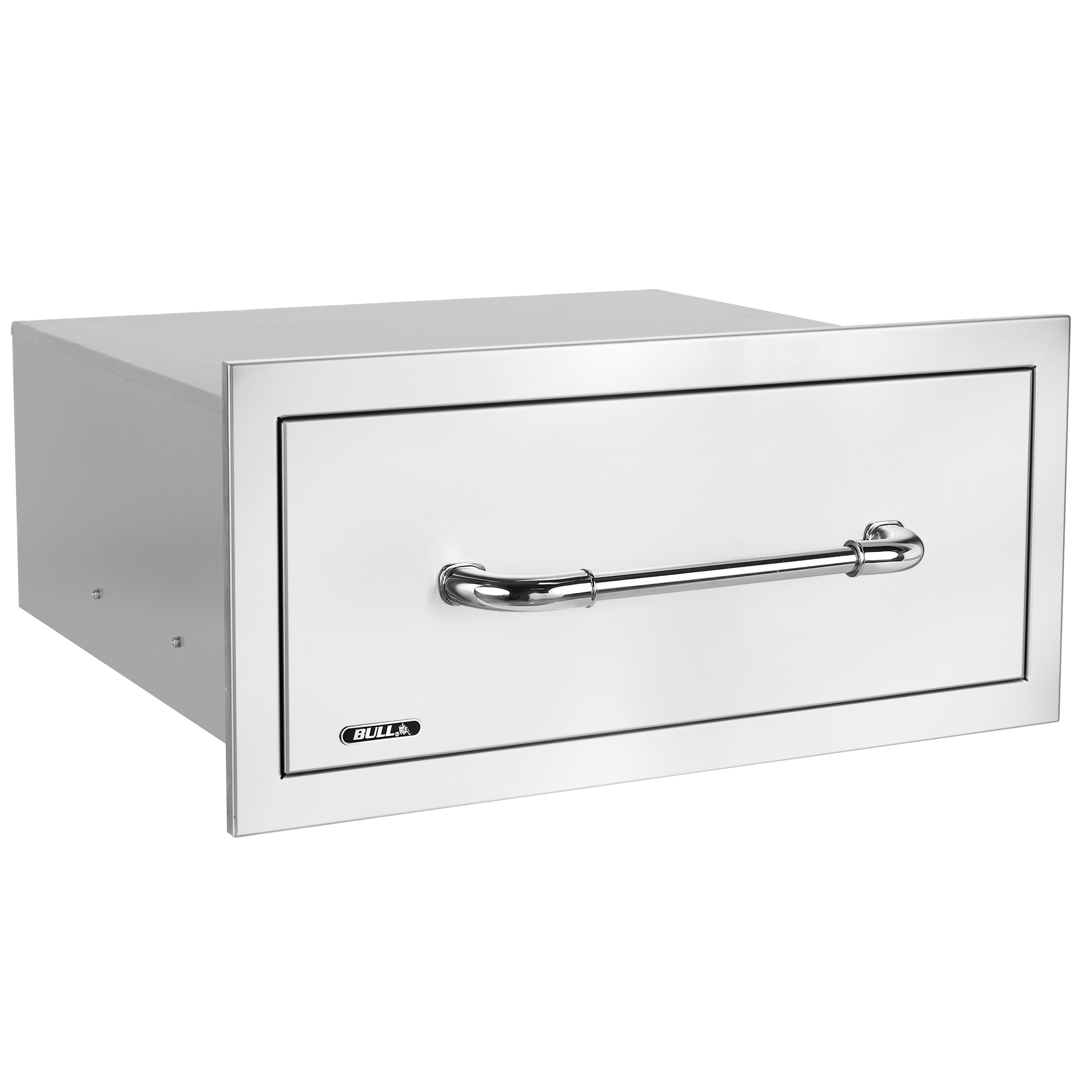 Bull BBQ 26-Inch Stainless Steel Large Single Access Drawer — image 1