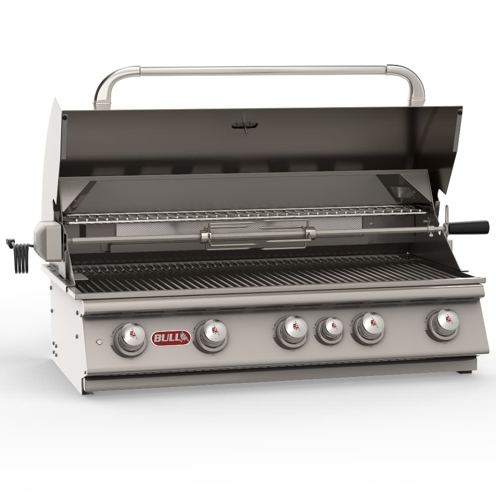 Bull BBQ Brahma 38-Inch 5-Burner Built-In Propane Gas Grill with Rear Infrared Burner — image 1