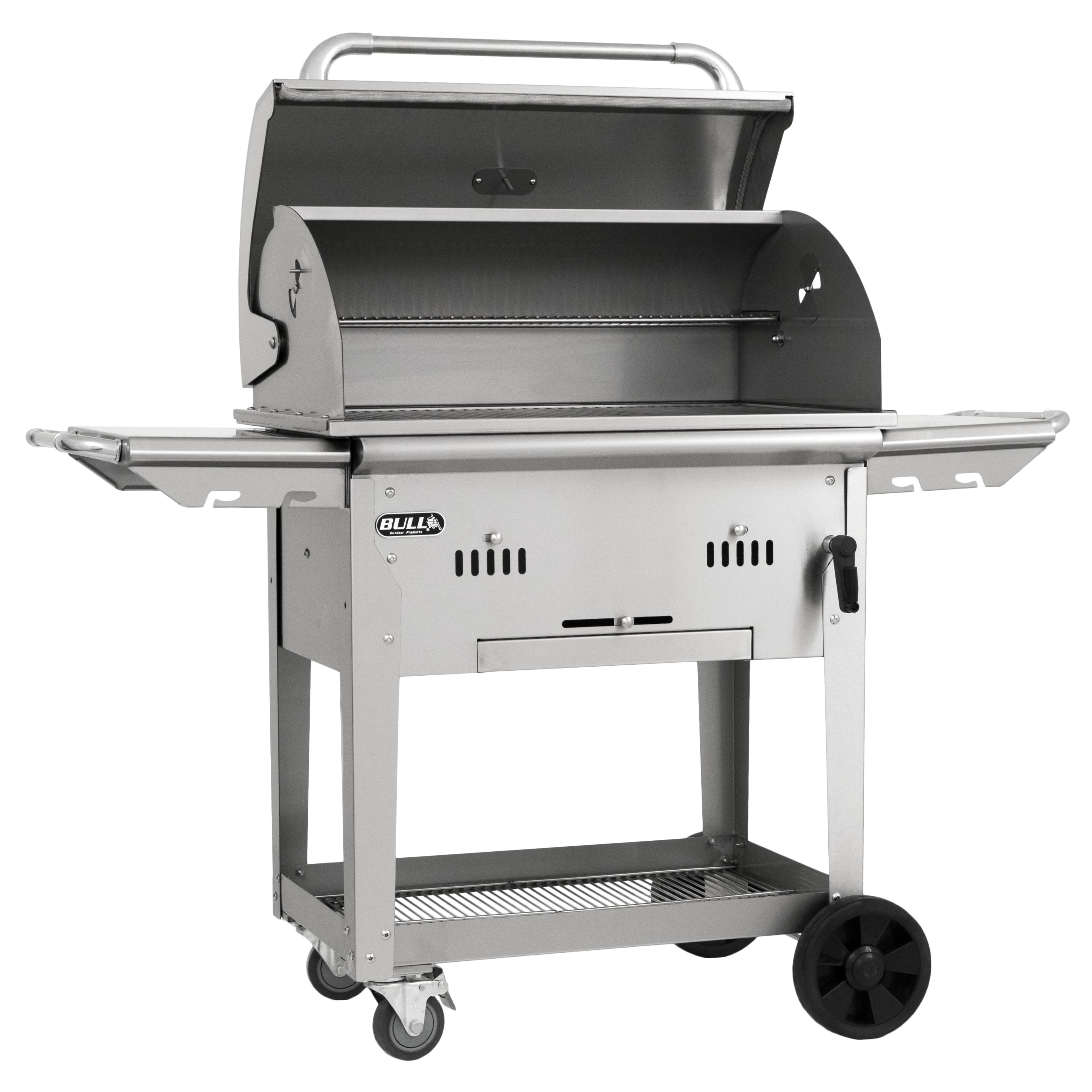 Bull BBQ Premium Bison 30-Inch Freestanding Stainless Steel Charcoal Grill — image 1