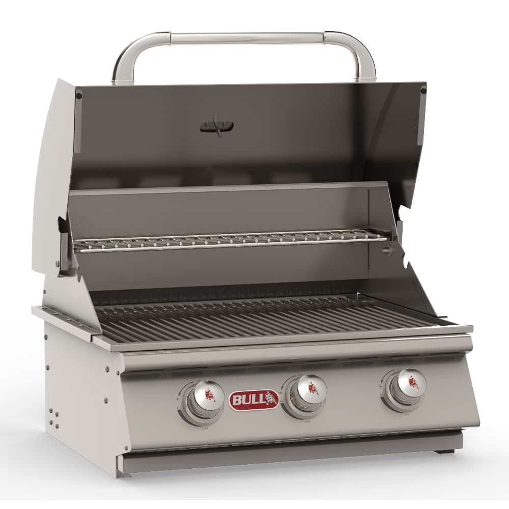 Bull BBQ Steer Premium 24-Inch 3-Burner Built-In Propane Gas Grill — image 1