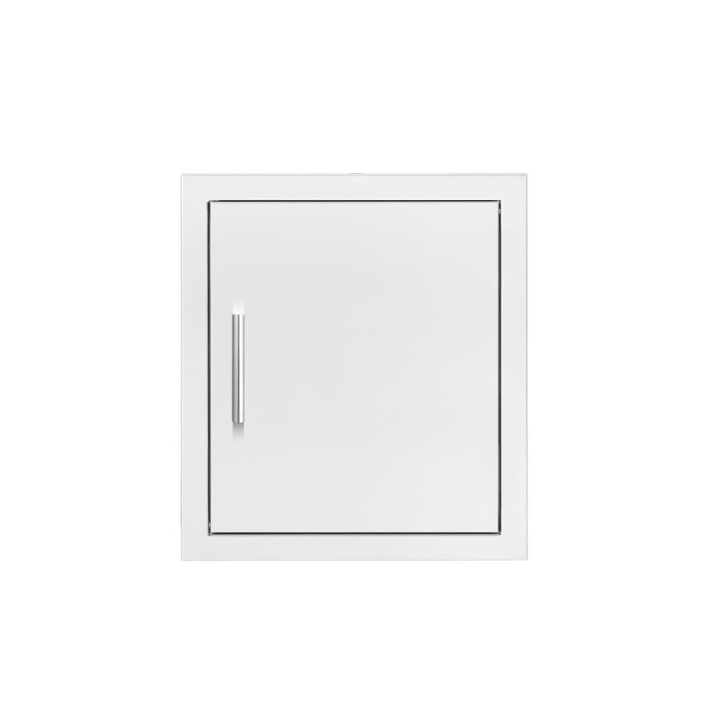 Summerset Grills 16-Inch Stainless Steel Reversible-Hinged Flush Mount Vertical Single Access Door — image 1