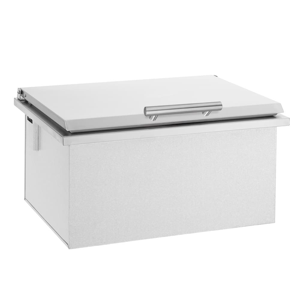 Summerset Grills 28-Inch Stainless Steel Drop-In Ice Bin Cooler with Removable Lid - 40 Lb. Ice Capacity — image 1