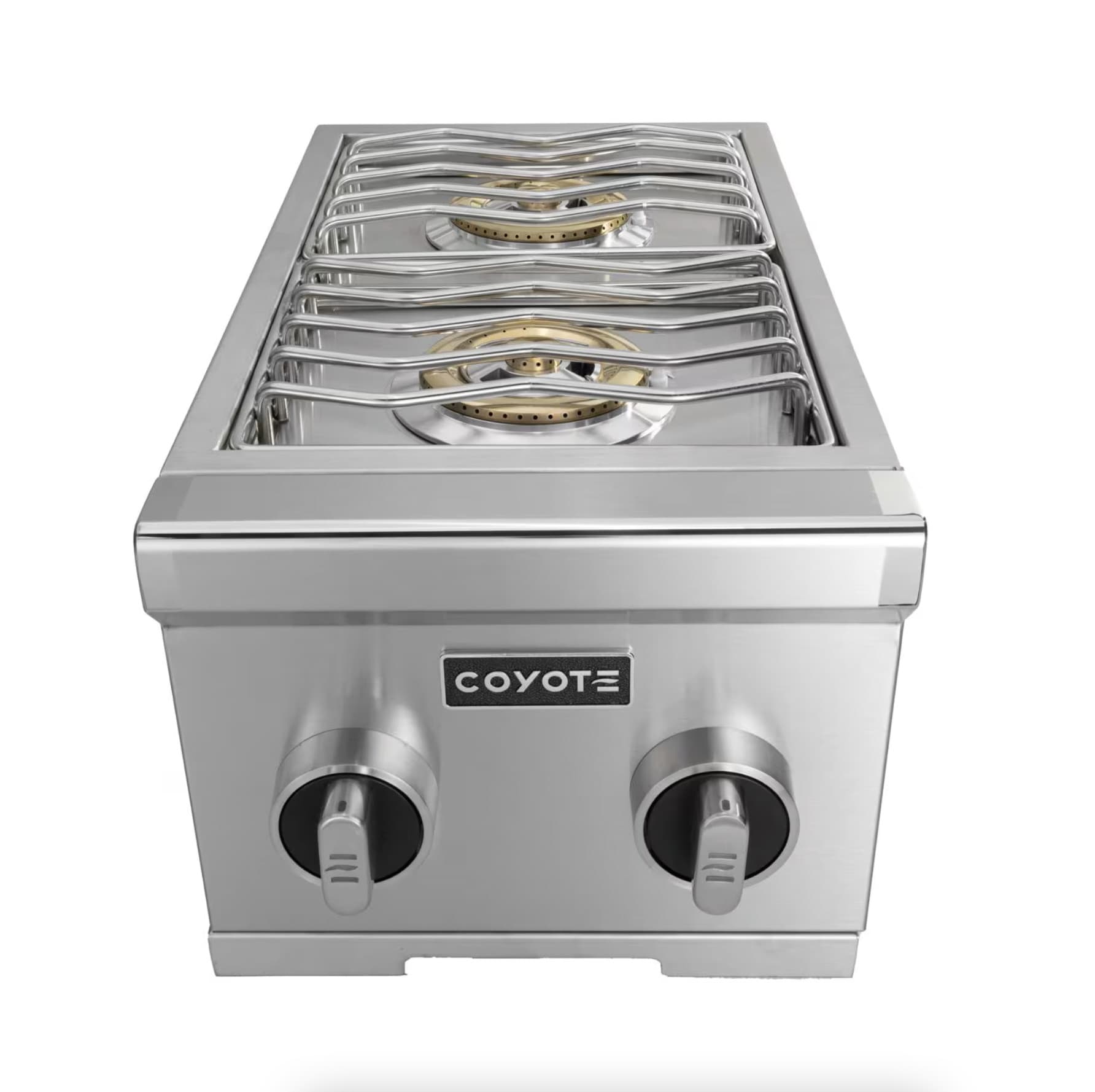Coyote Built-In Gas Double Side Burner Removable Lid — image 1