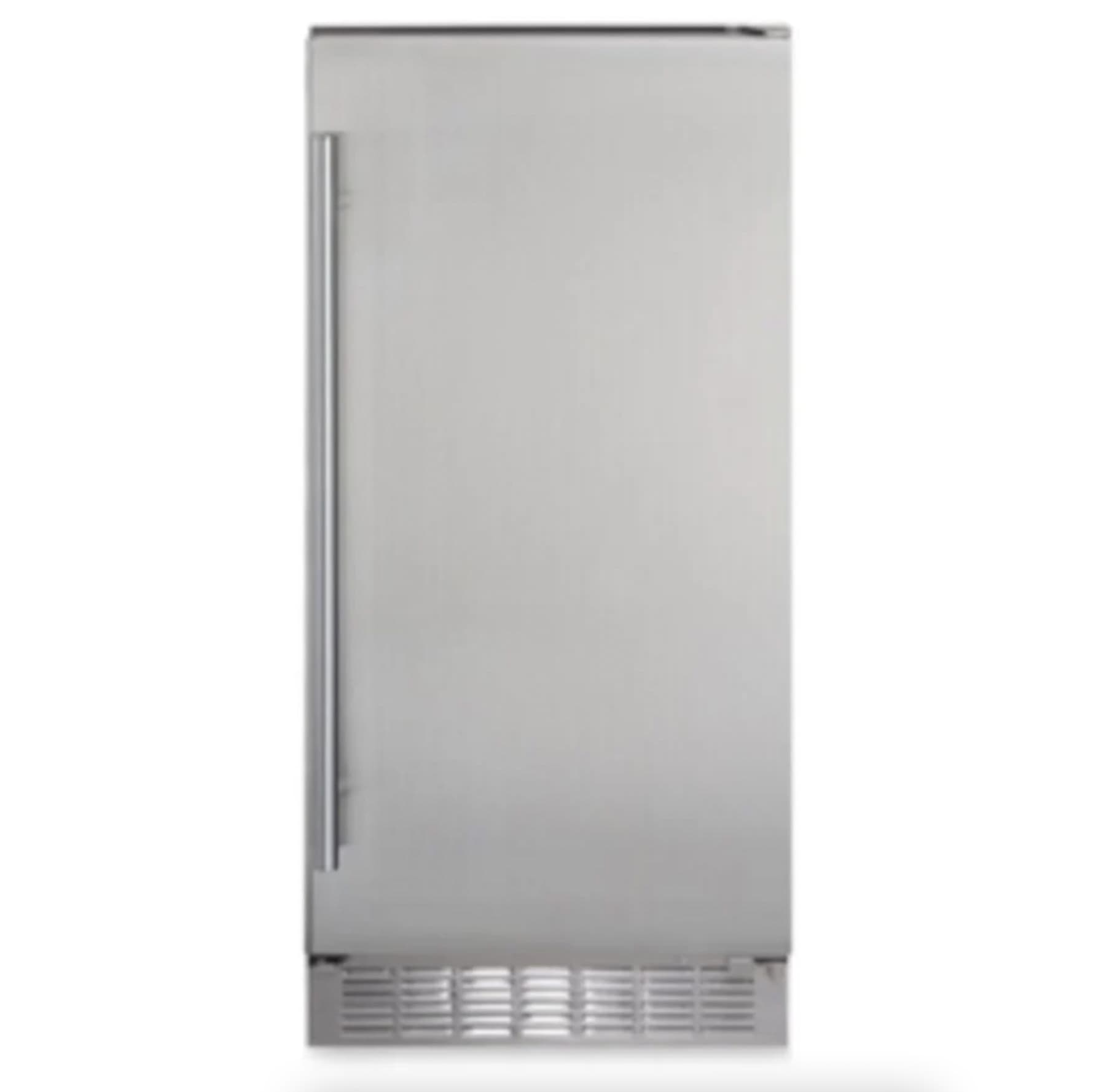 Coyote 15-Inch 25 Lb. Built-In Stainless Steel Outdoor Crescent Icemaker — image 1