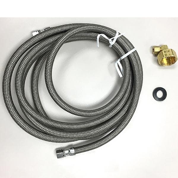 U-Line 10-Foot Braided Water Supply Line Kit — image 1