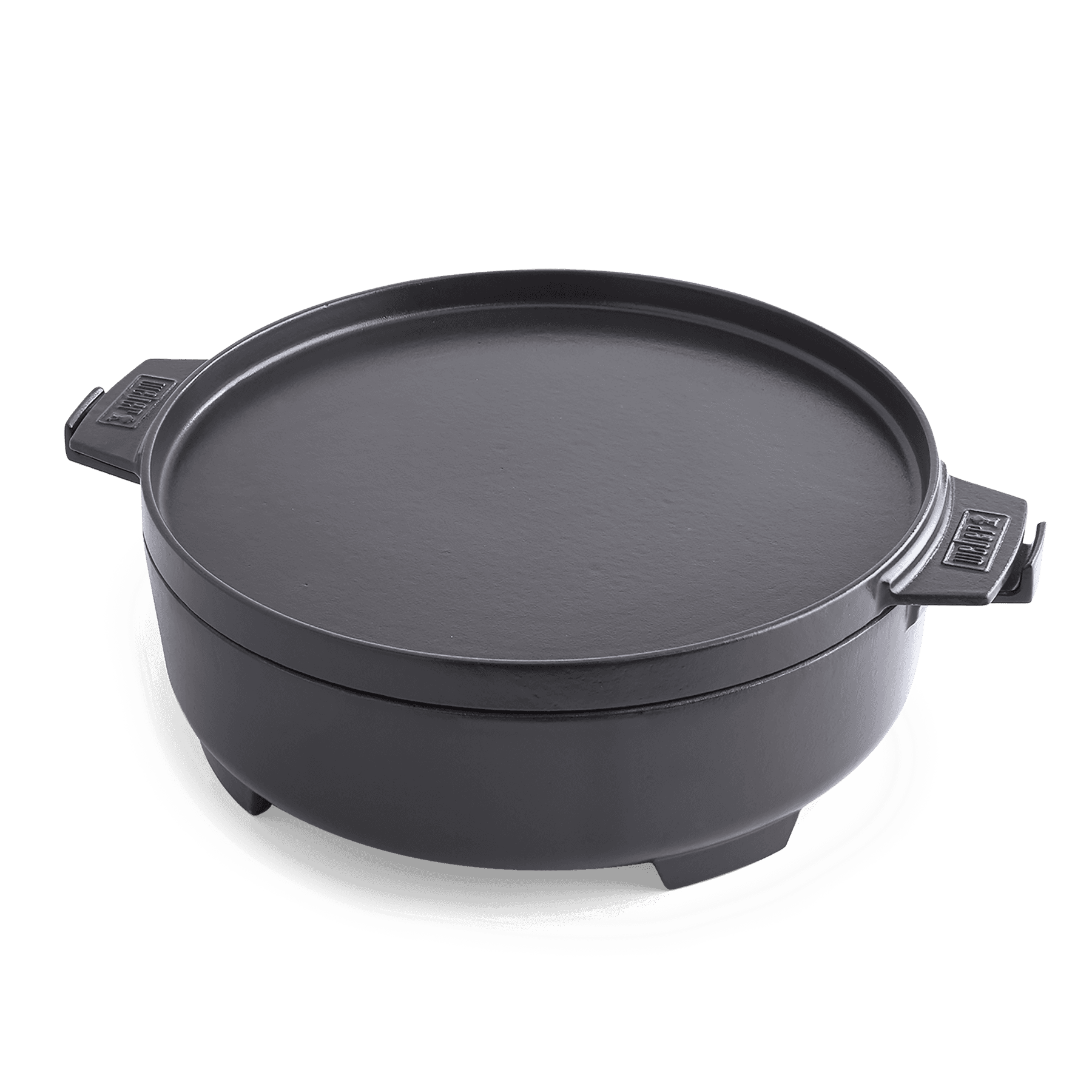 Weber Grills Dutch Oven Duo 7.25 Quart Cast Iron — image 1