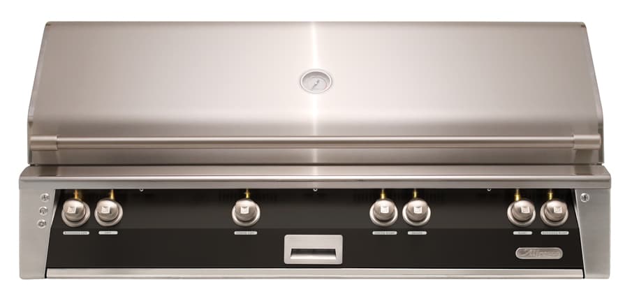 Alfresco Grills ALXE 56-Inch 4-Burner Built-In Natural Gas Grill with Sear Zone and Rear Infrared Burner - Jet Black Matte — image 1