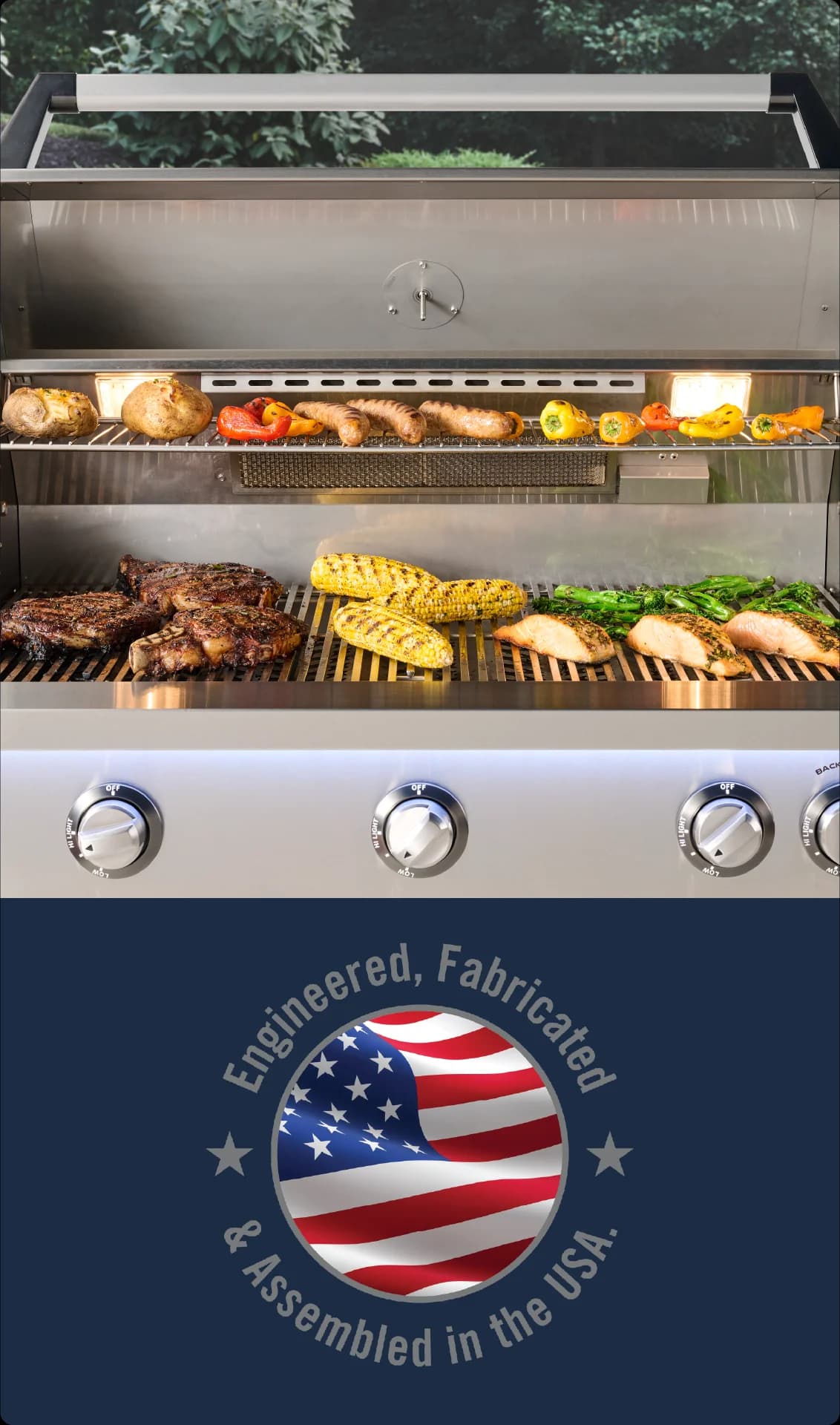 American Outdoor Grill outdoor kitchen install