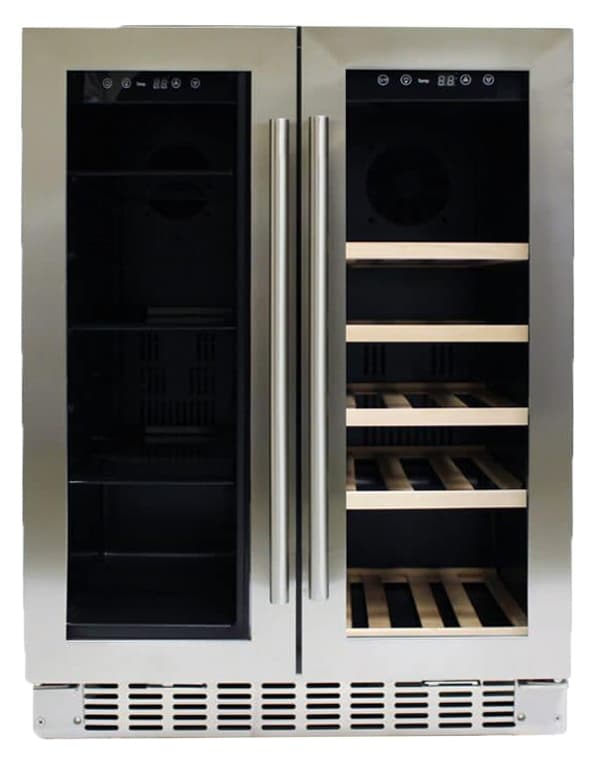 Azure Dual Zone Beverage / Wine Center with Stainless Trim Glass Door — image 1