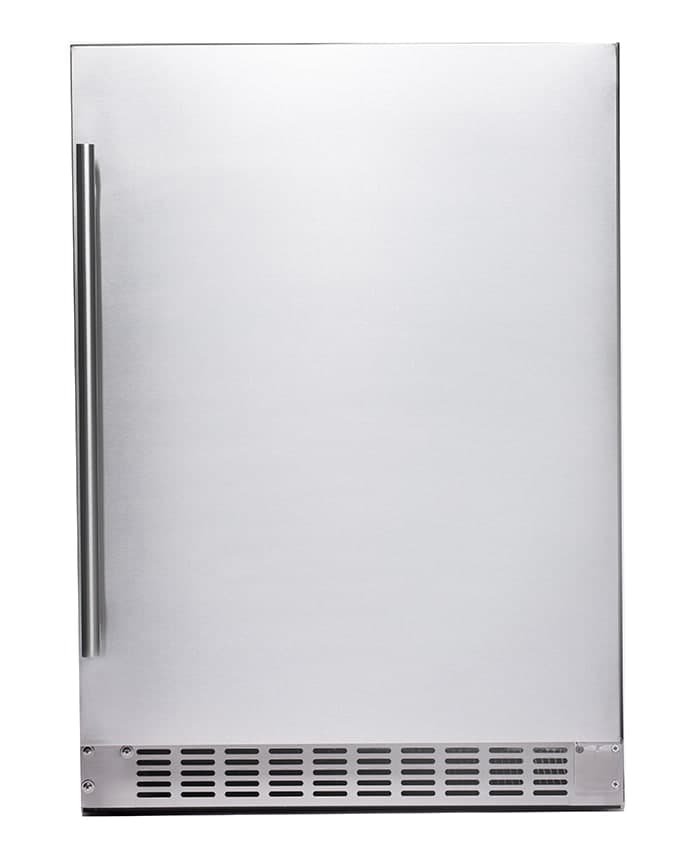Azure Refrigerator Solid Stainless Door