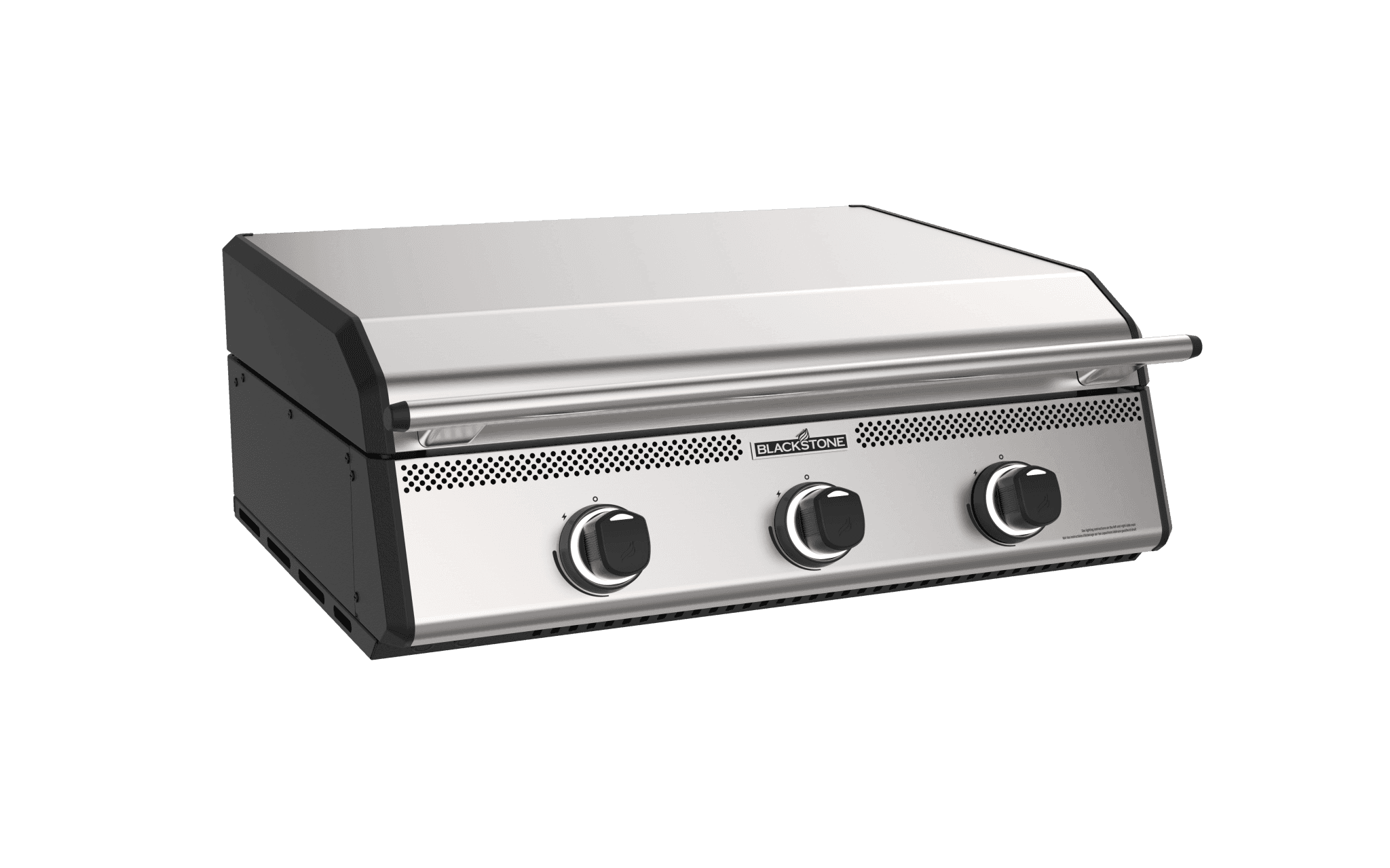 Blackstone 28-inch XL Outdoor Kitchen Series built-in drop-in griddle head with hood — fits standard 28-inch outdoor-kitchen cutouts