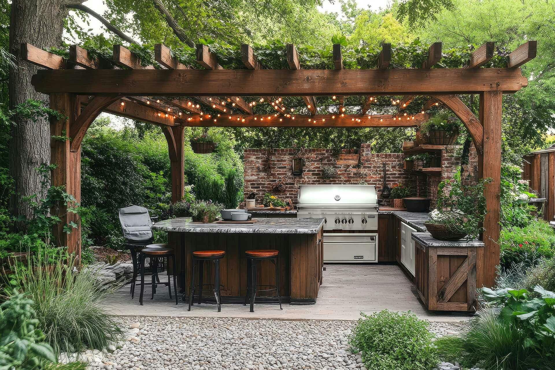 Coyote C-Series and S-Series built-in gas grills side by side