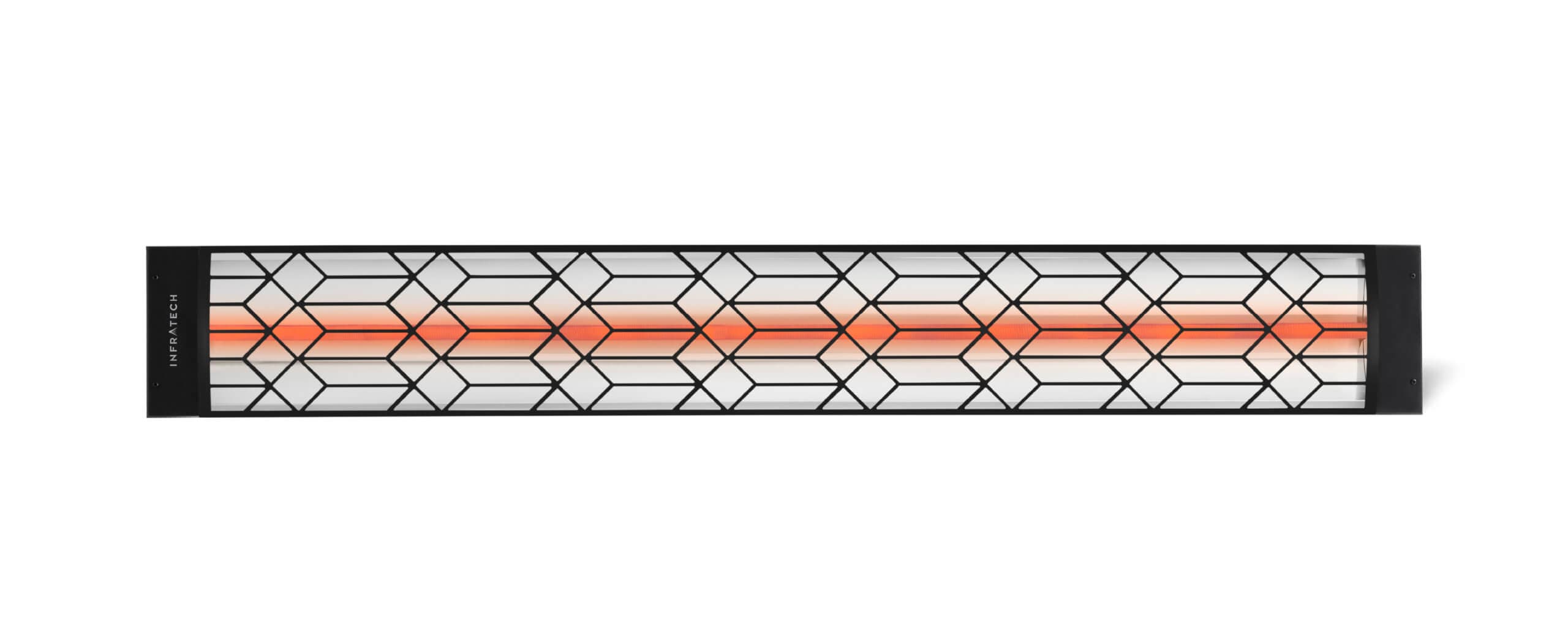 Infratech Craftsman Motif Collection 39-Inch 2000W Single Element Electric Infrated Patio Heater - 480V - Black — image 1