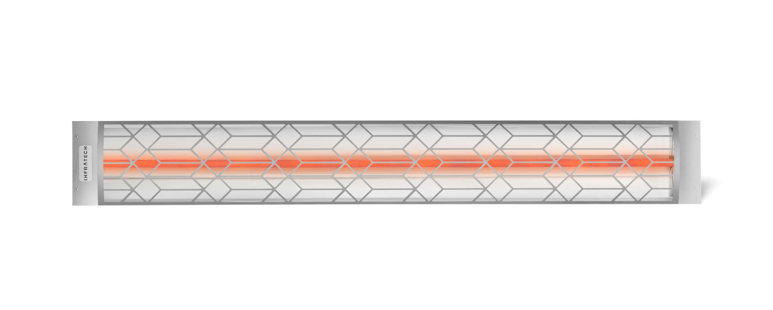 Infratech Craftsman Motif Collection 39-Inch 4000W Marine Grade Dual Element Electric Infrated Patio Heater - 208V - Stainless Steel — image 1