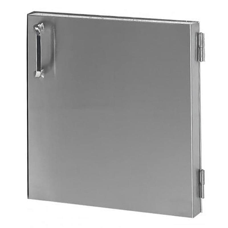 Solaire 21-Inch Stainless Steel Raised Single Access Vertical Door — image 1