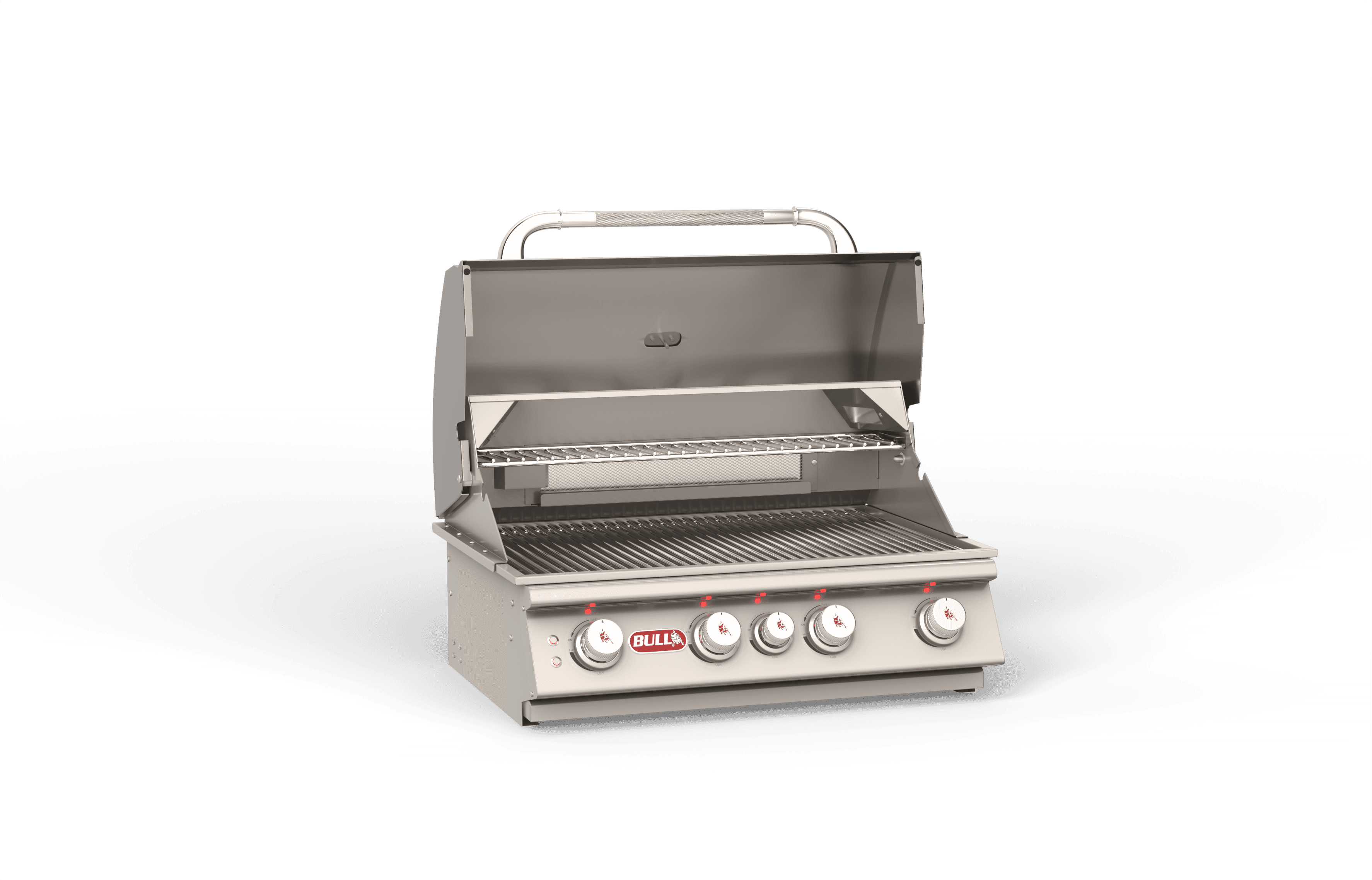 Bull BBQ Angus 30-Inch 4-Burner Built-In Natural Gas Grill with Rear Infrared Burner — image 1