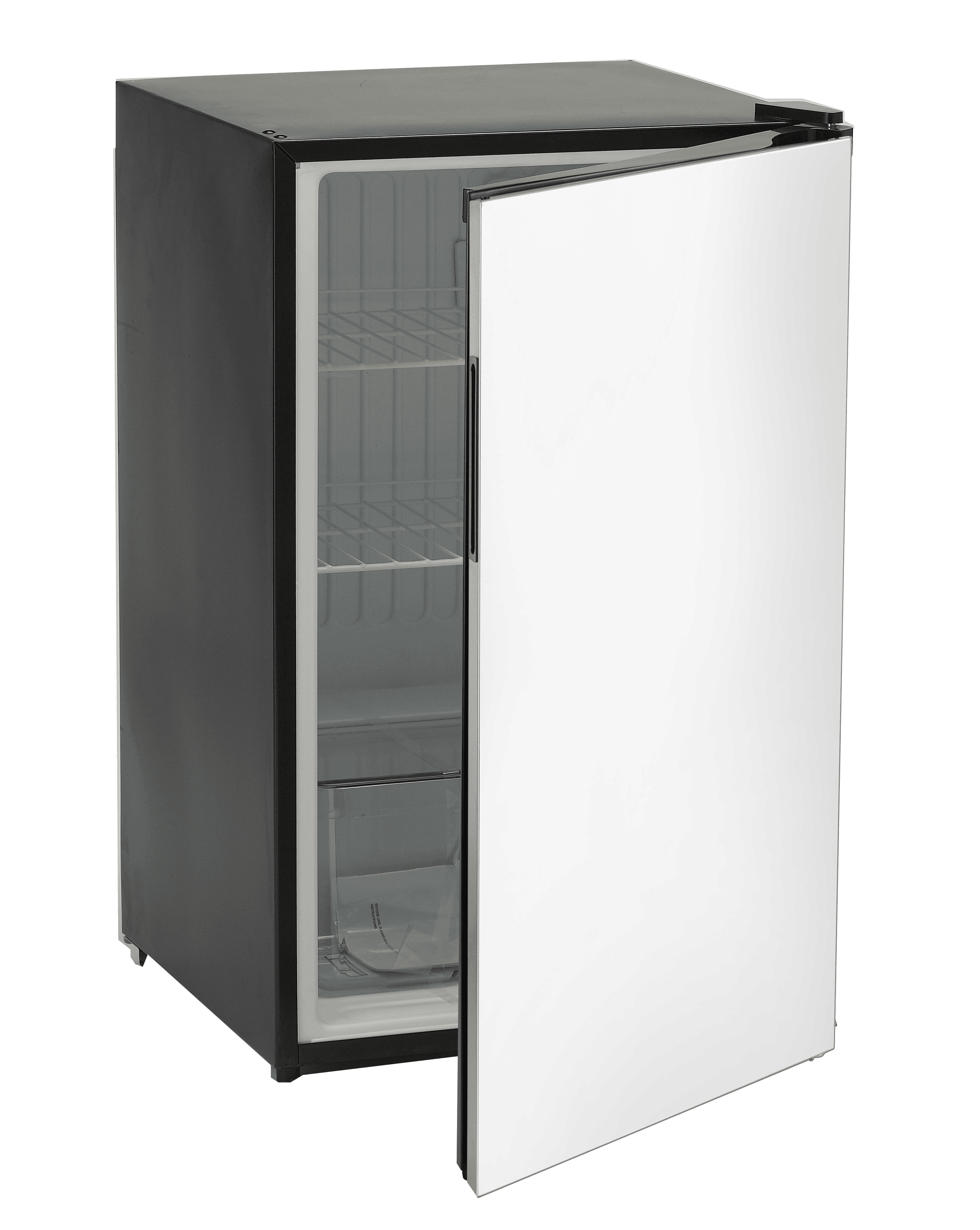 Bull BBQ Select Contemporary 20-Inch 4.5 Cu. Ft. Capacity Stainless Steel Compact Refrigerator with Recessed Handle — image 1