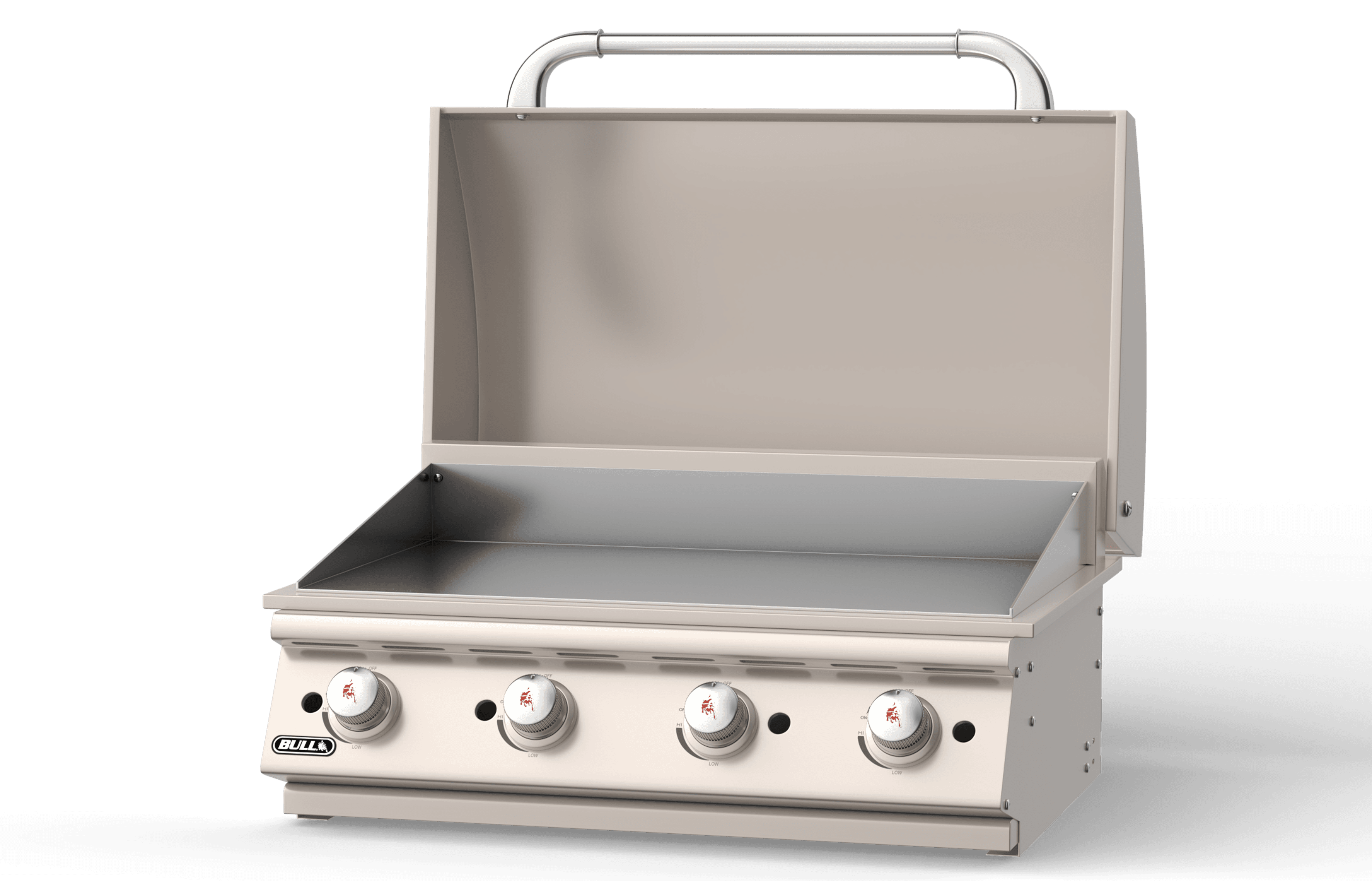 Bull BBQ 30-Inch 4-Burner Built-In Propane Gas Commercial Style Flat Top Griddle — image 1