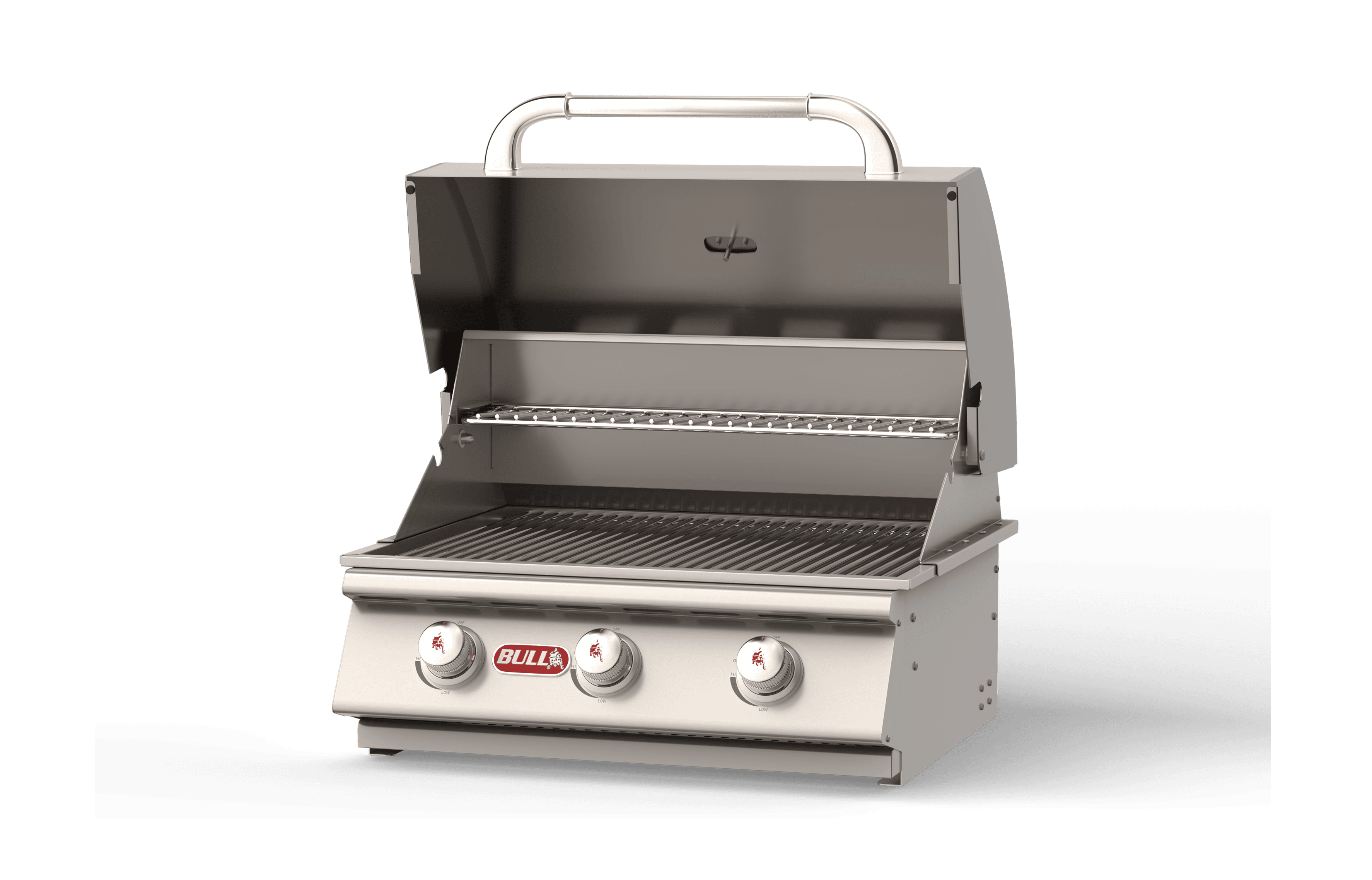 Bull BBQ Steer Premium 24-Inch 3-Burner Built-In Natural Gas Grill — image 1