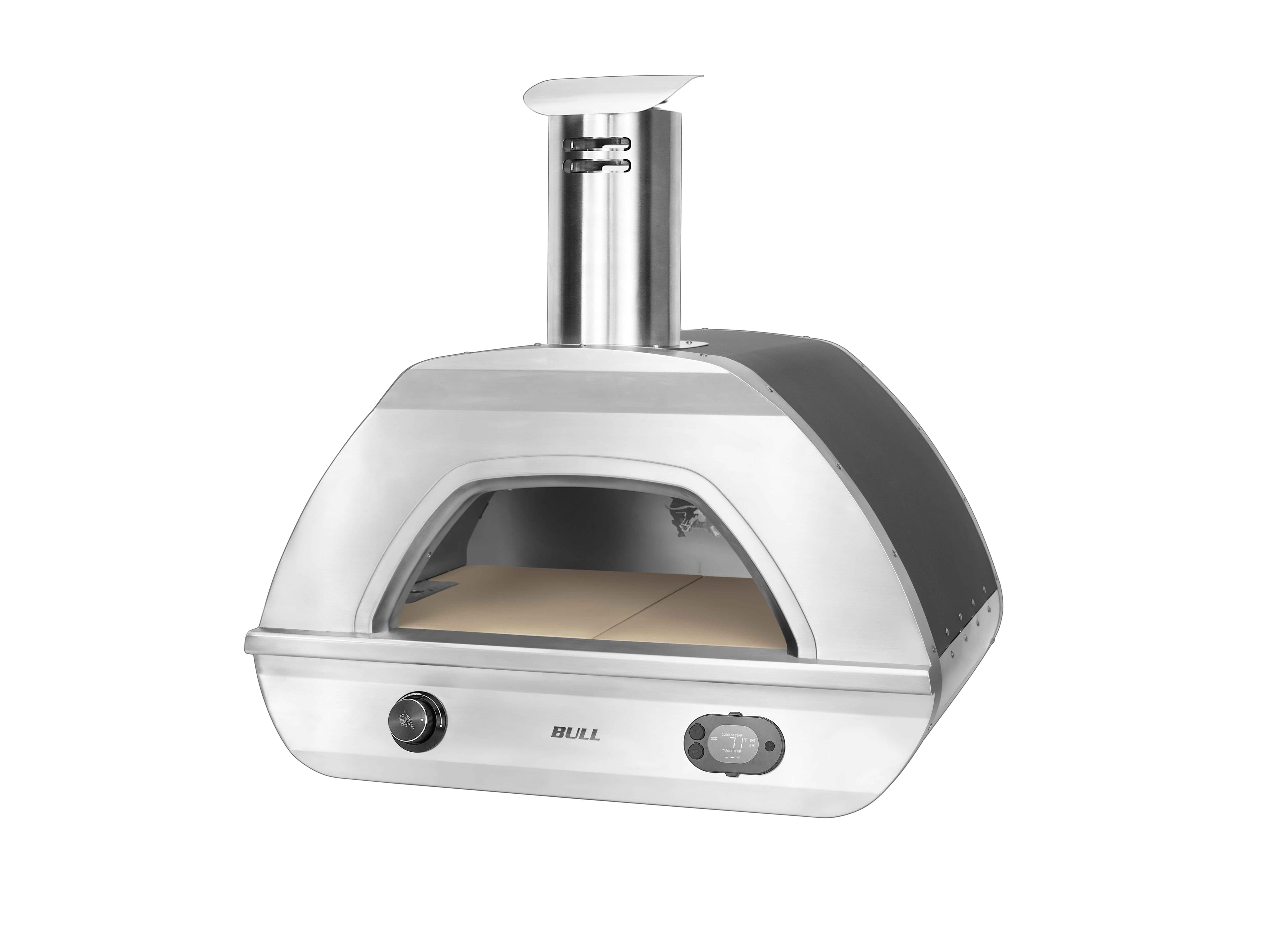 Bull BBQ Dual Fuel Natural Gas / Wood-Fired Outdoor Countertop Pizza Oven — image 1