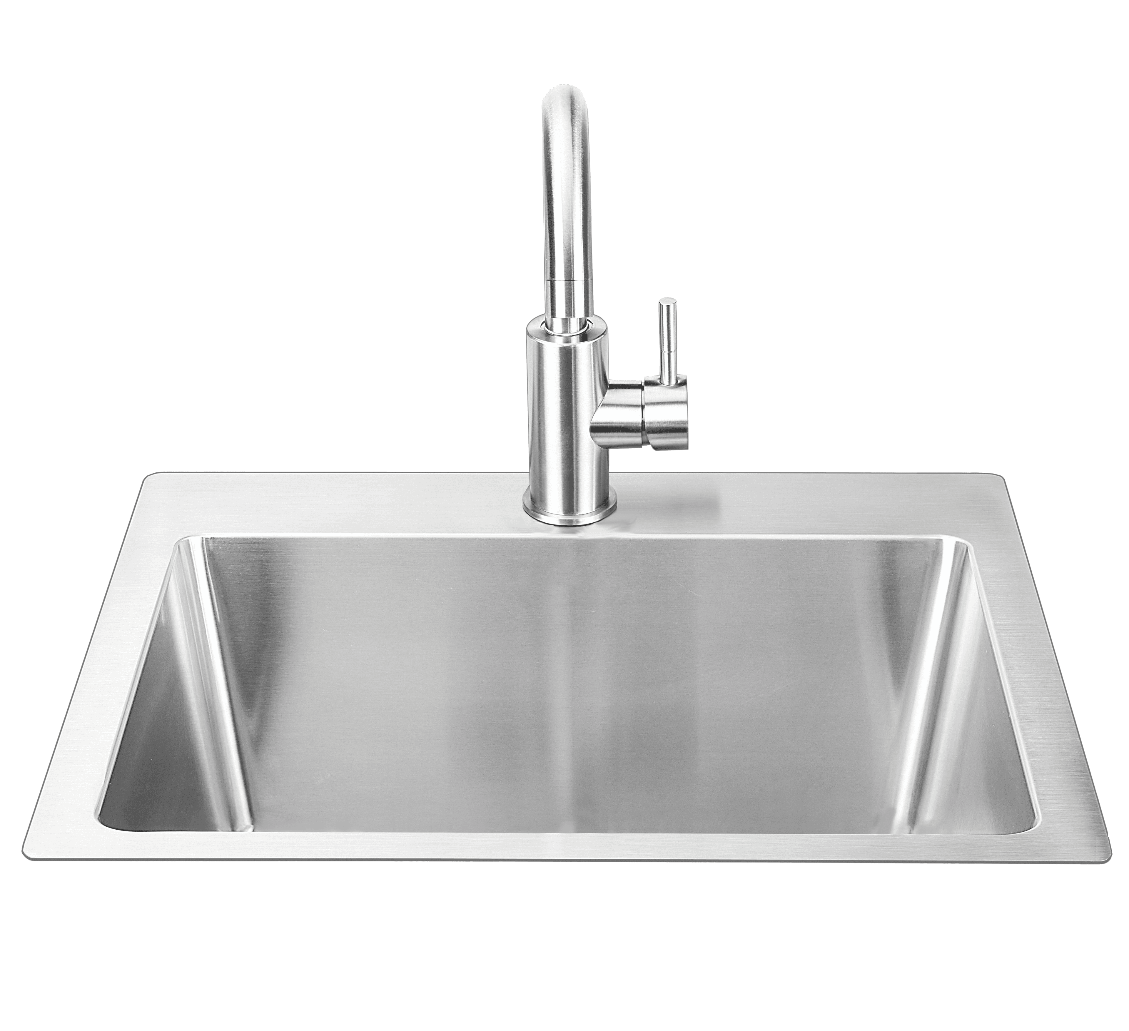 Bull BBQ 24-Inch Premium Stainless-Steel Dual Mount Sink — image 1