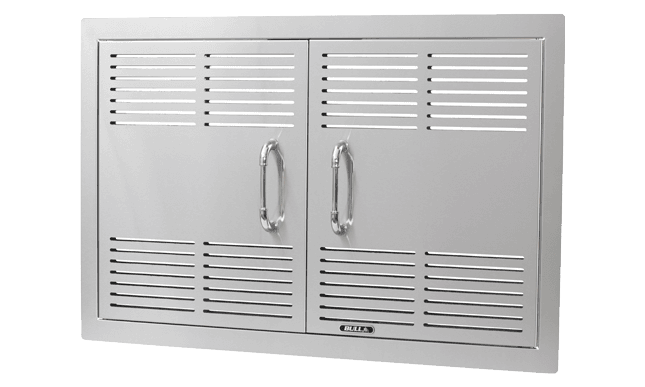 Bull BBQ 30-Inch Stainless Steel Vented Double Access Door — image 1