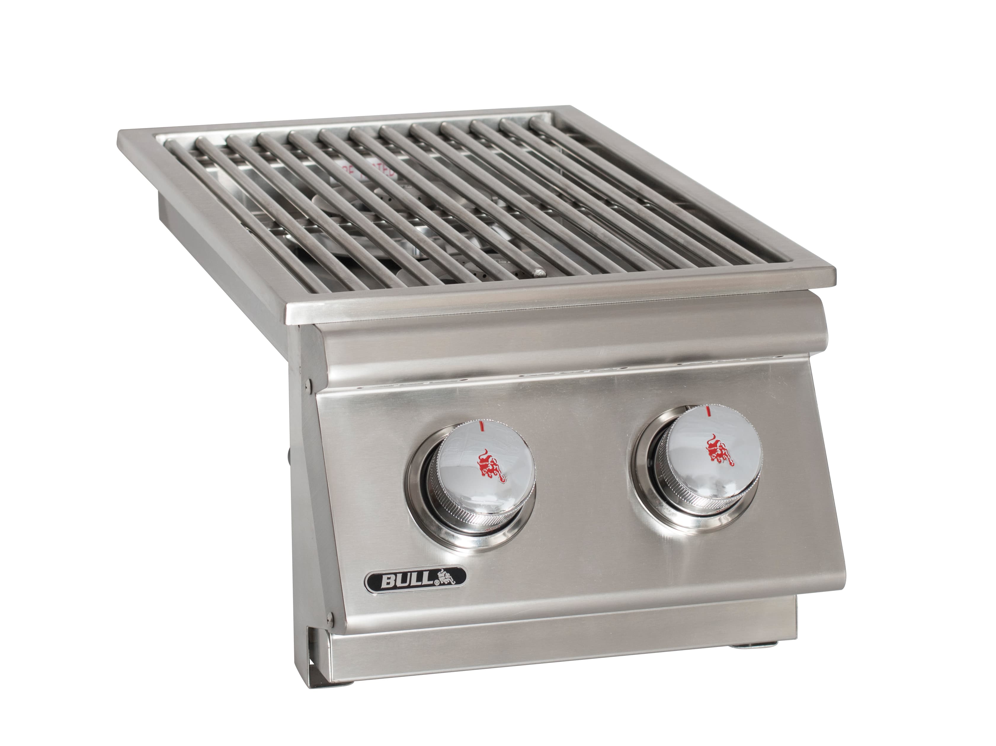 Bull BBQ 30,000 BTU Built-In Propane Gas Double Side Burner with Removable Lid — image 1