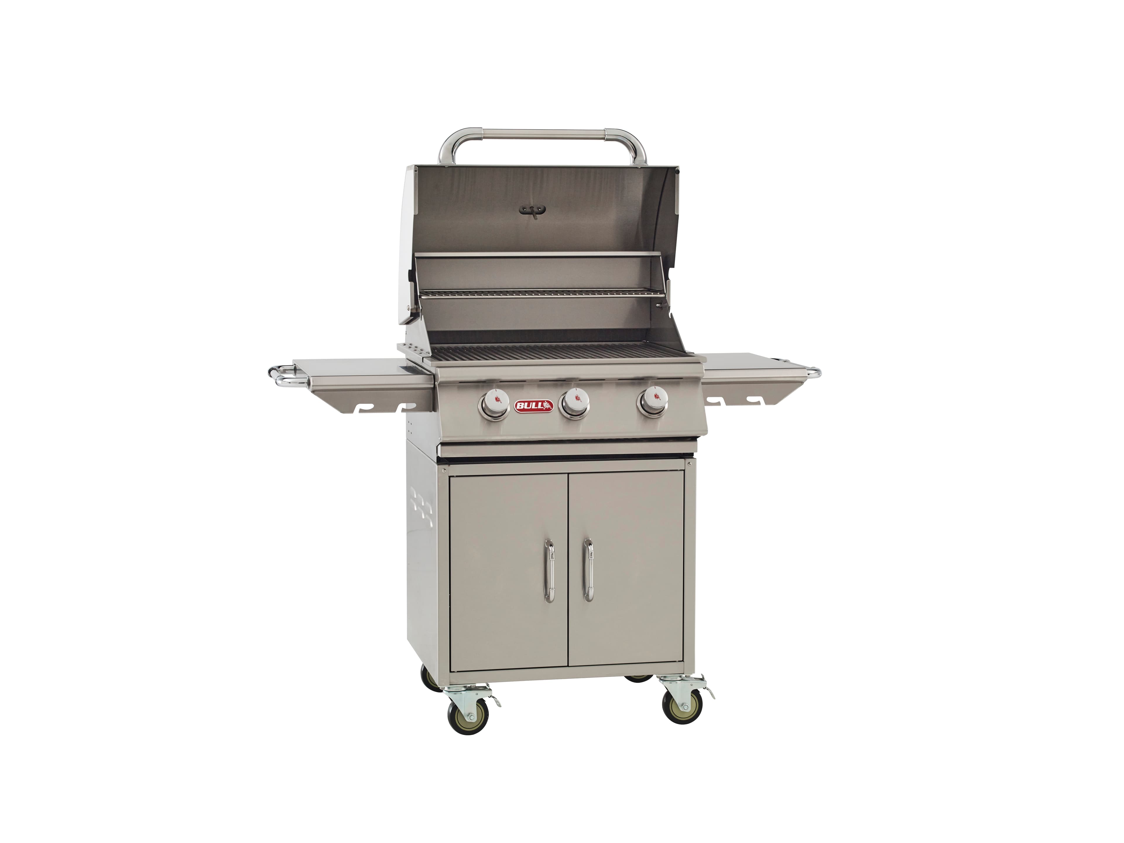 Bull BBQ Steer Premium 24-Inch 3-Burner Freestanding Propane Gas Grill — image 1