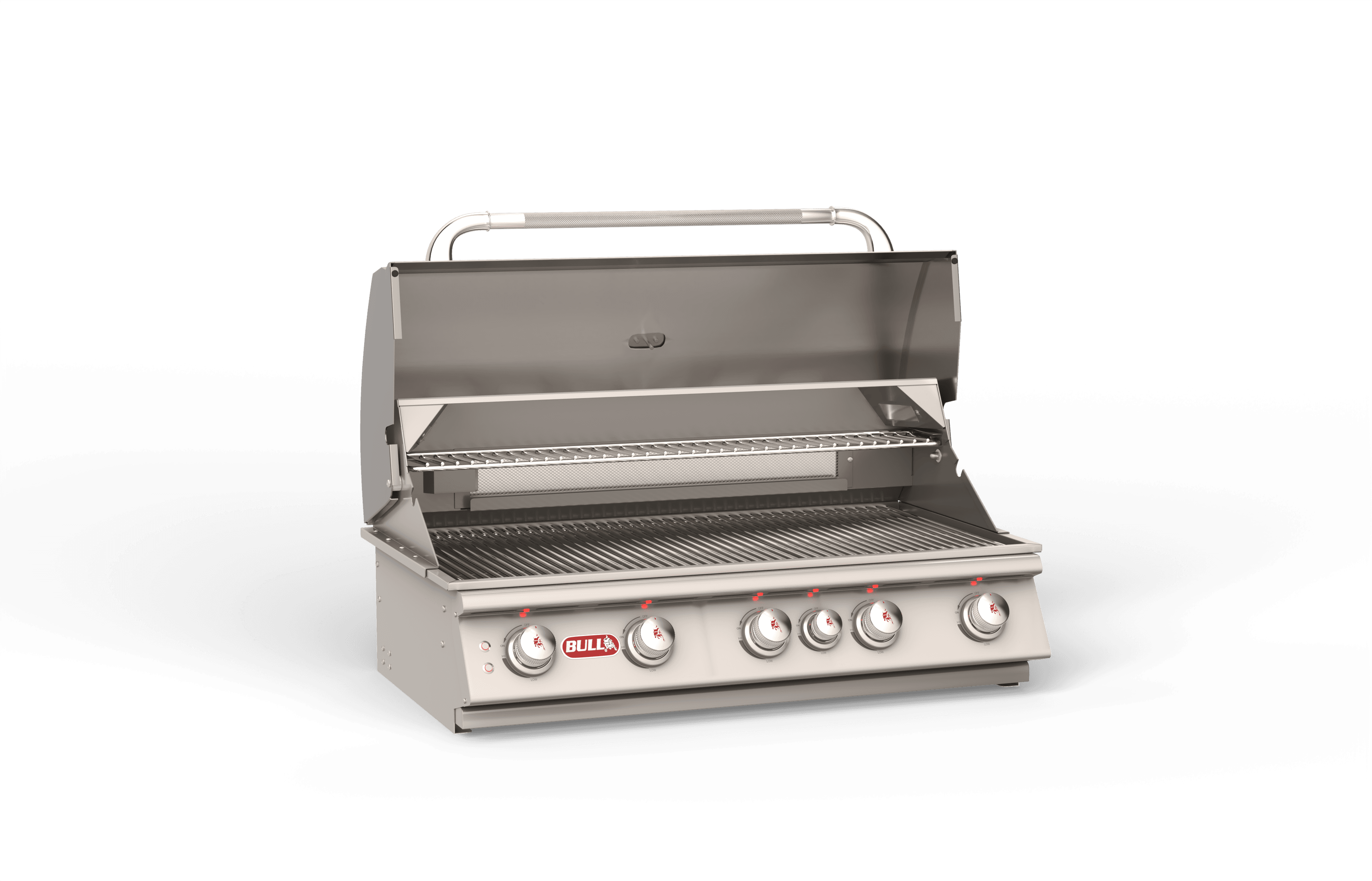 Bull BBQ Brahma 38-Inch 5-Burner Built-In Natural Gas Grill with Rear Infrared Burner — image 1