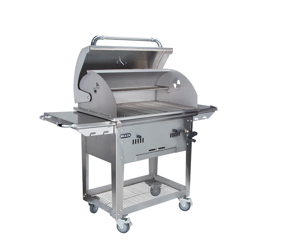 Bull BBQ Premium Bison 30-Inch Freestanding Stainless Steel Charcoal Grill — image 1