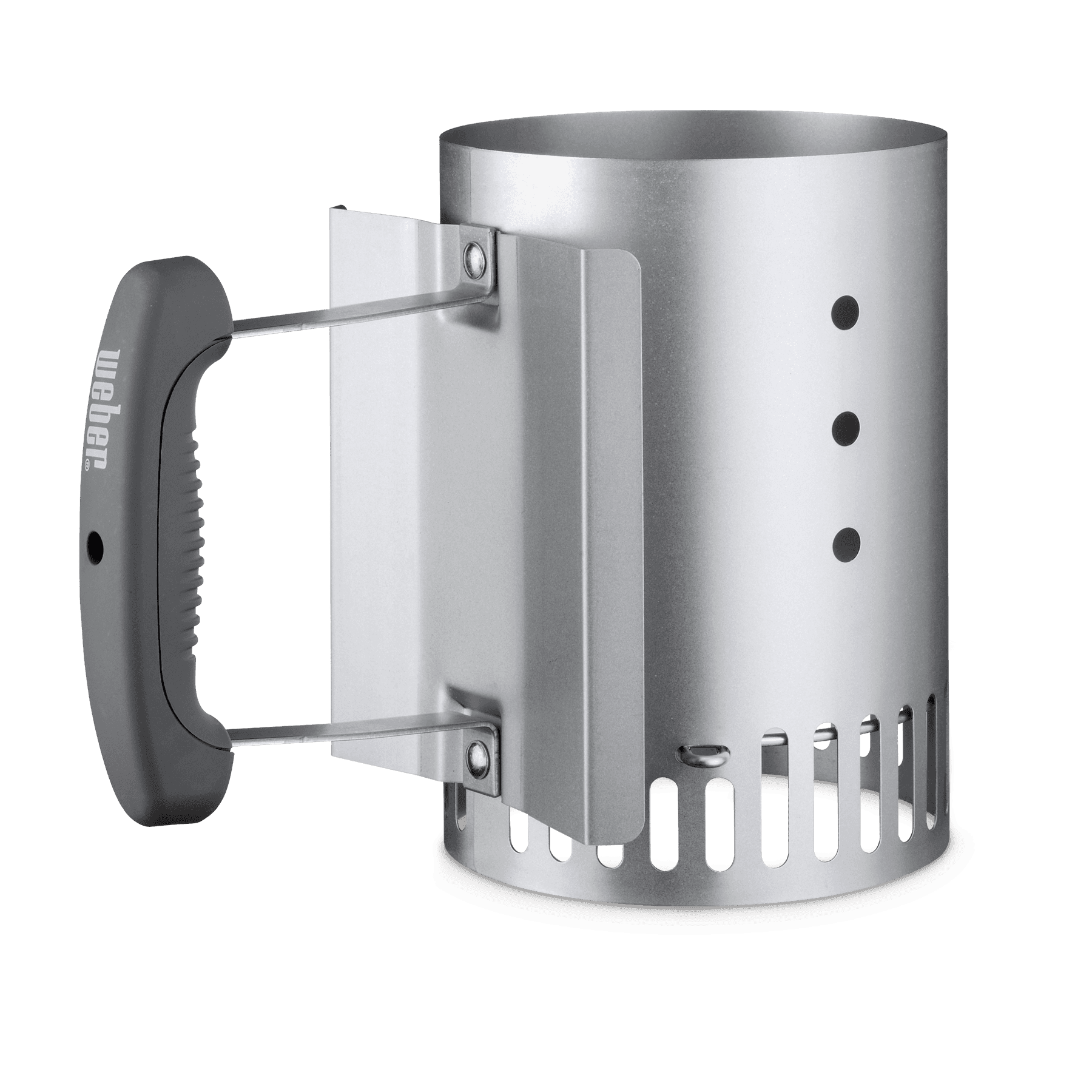 Weber Grills RapidFire Compact Aluminized Steel Charcoal Chimney — image 1