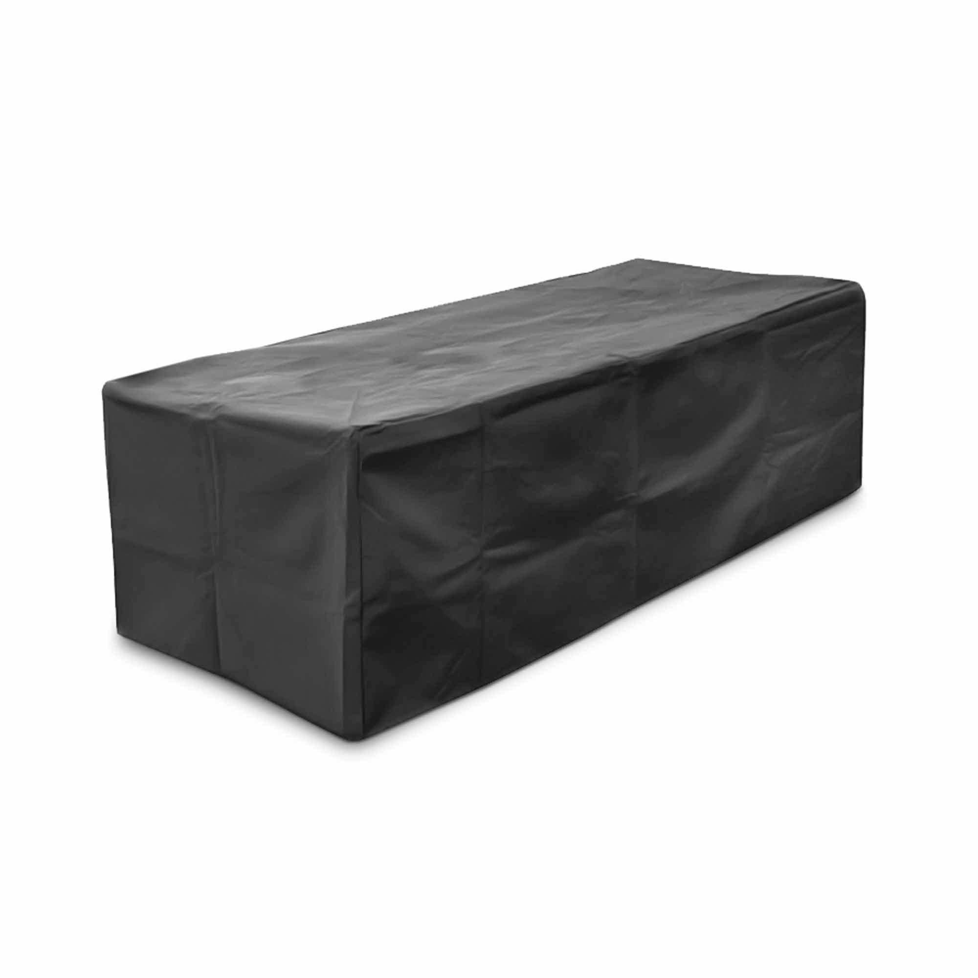 The Outdoor Plus 48-Inch x 32-Inch Rectangular Canvas Fire Pit Cover - 15-Inch Tall — image 1