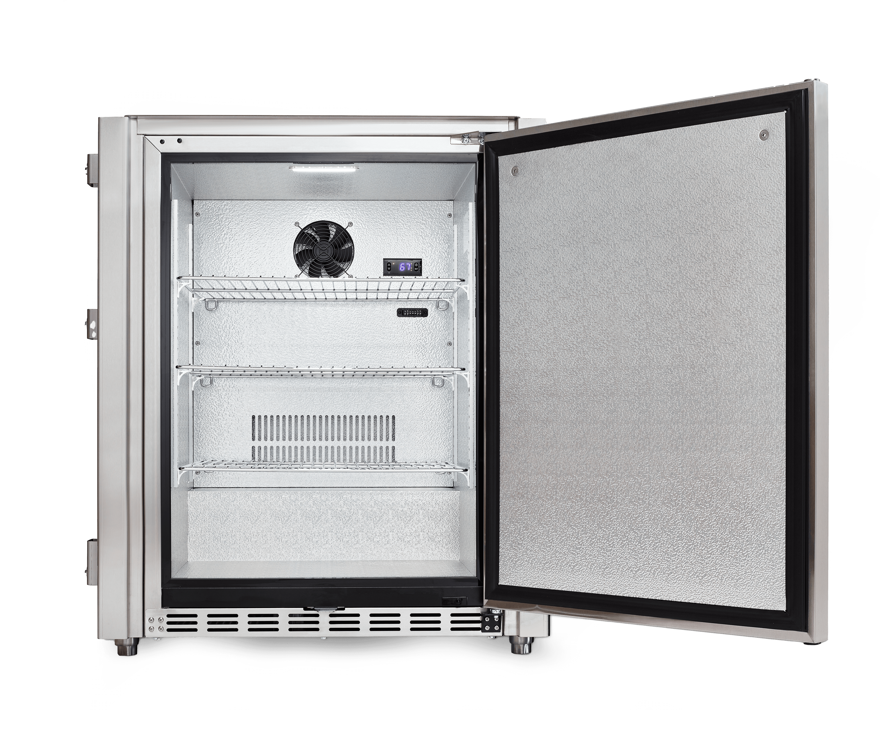 Crown Verity Infinite Series 24-Inch Stainless Steel Outdoor Refrigerator with Cabinet Module — image 1