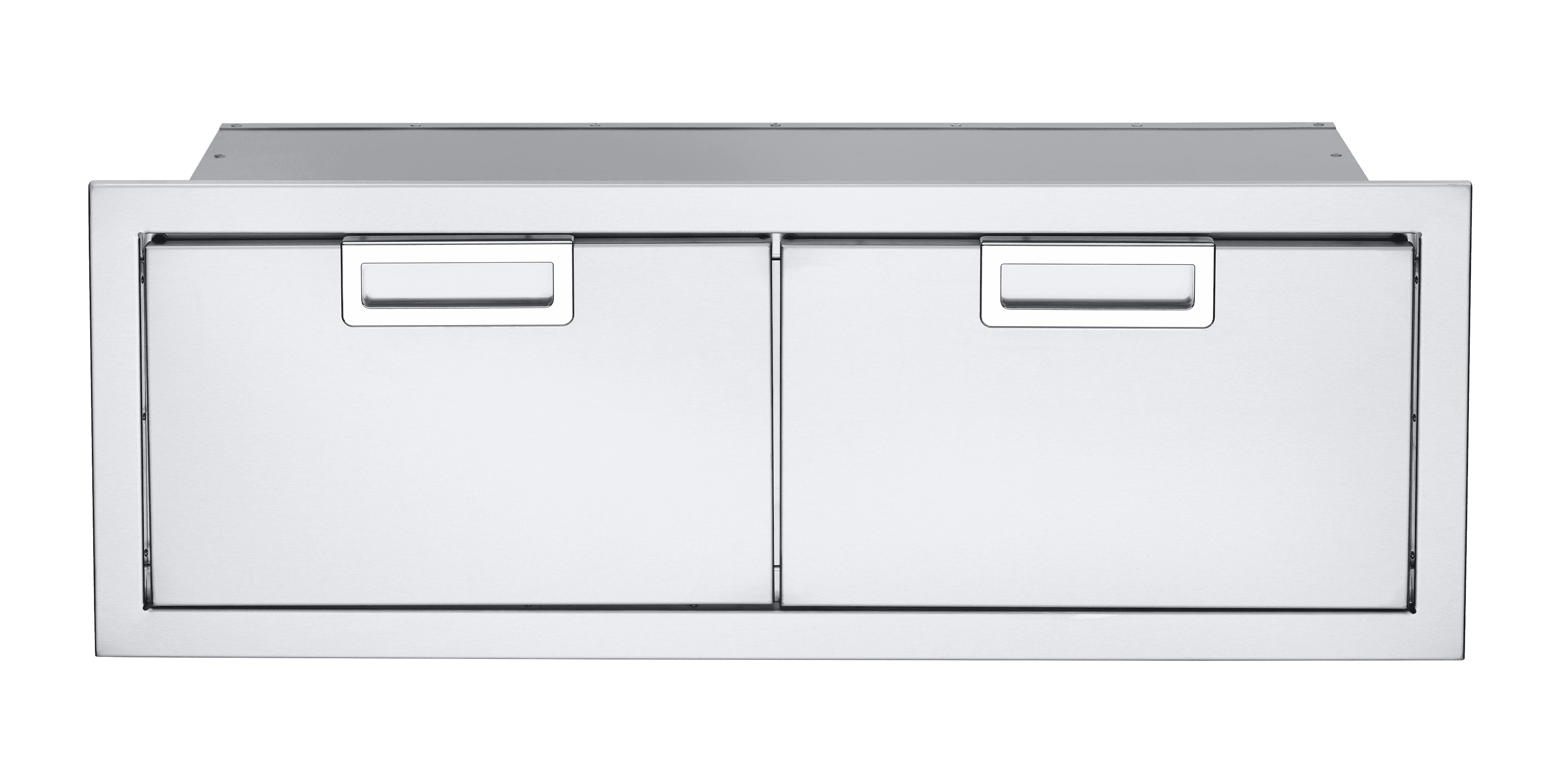 Crown Verity Infinite Series 42-Inch Stainless Steel Horizontal Double Access Drawers — image 1